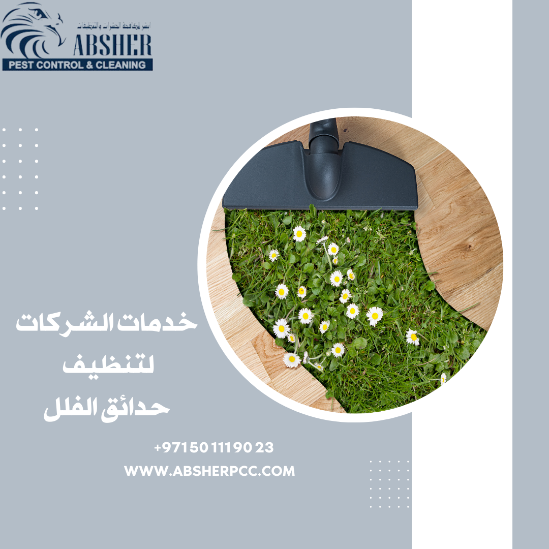 خدمات الشركات لتنظيف حدائق الفلل