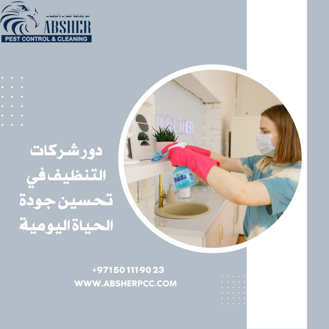 دور شركات التنظيف في تحسين جودة الحياة اليومية